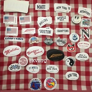 100 random brandy stickers